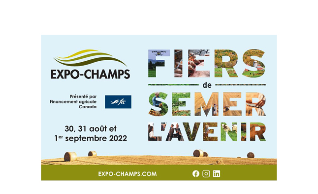 Bezoek Evers op Expo-Champs, Québec, Canada, stand Lanagro E-62 - Evers Agro