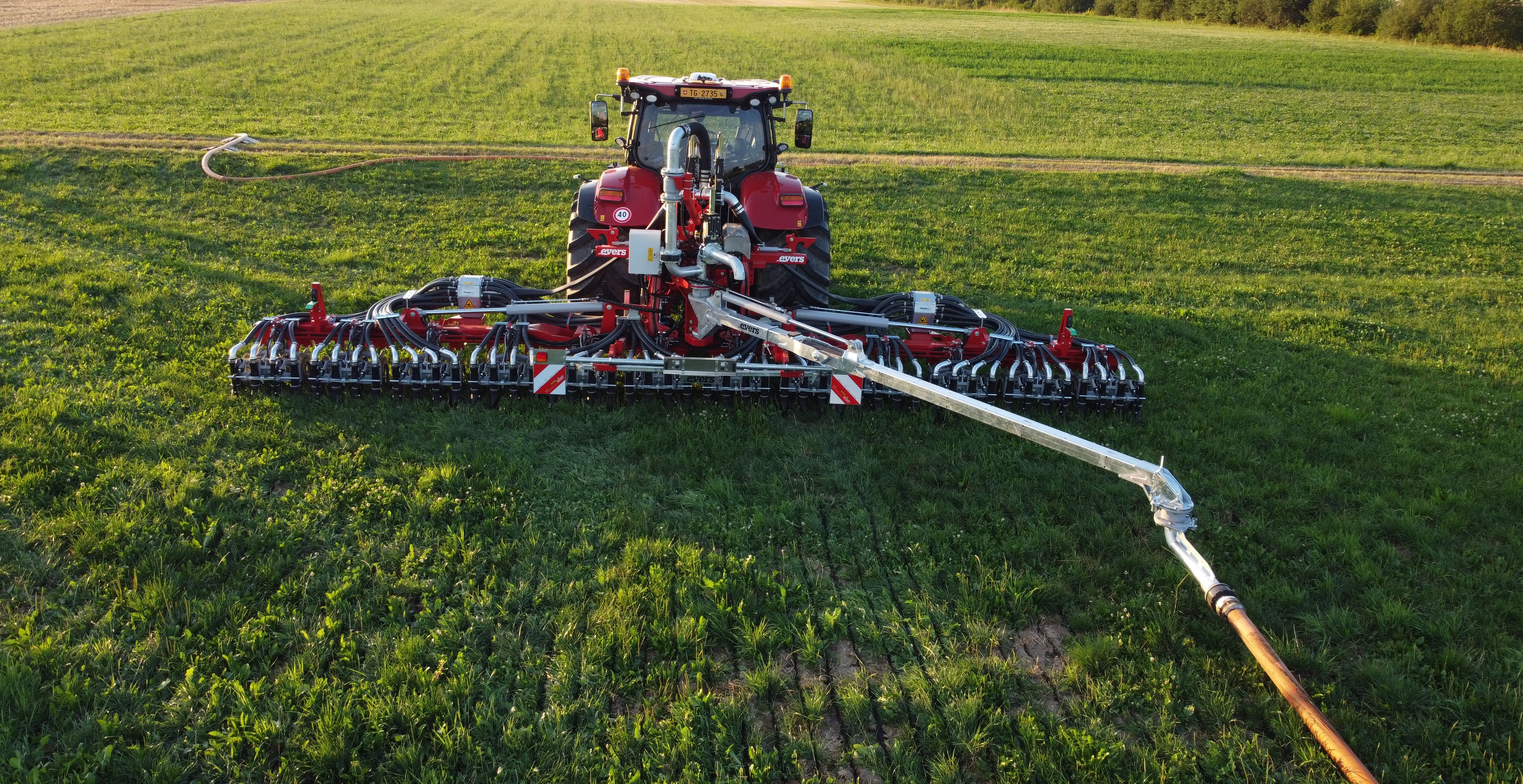 Evers Quadro Disc combi-zodebemester met sleepslang