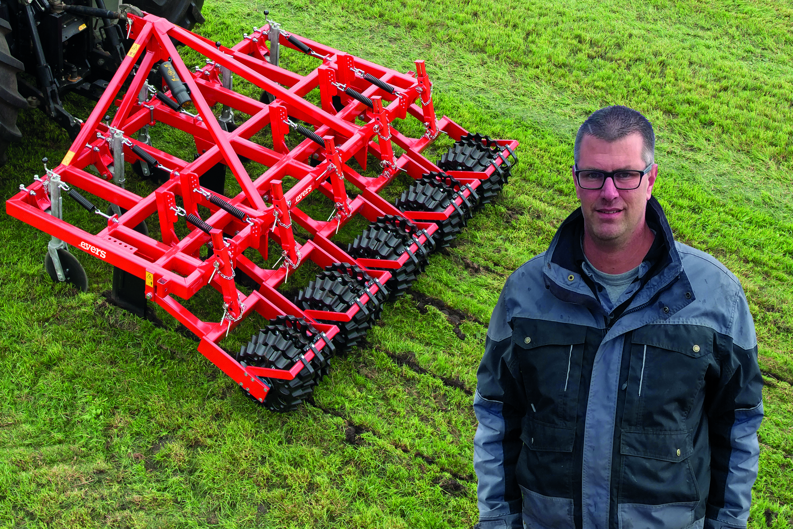 Wilco van de Brink: meer opbrengst met minimale kosten met de Evers Graslandwoeler