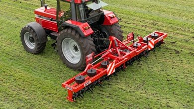 Grasland beluchten met de Evers Graslandbeluchter