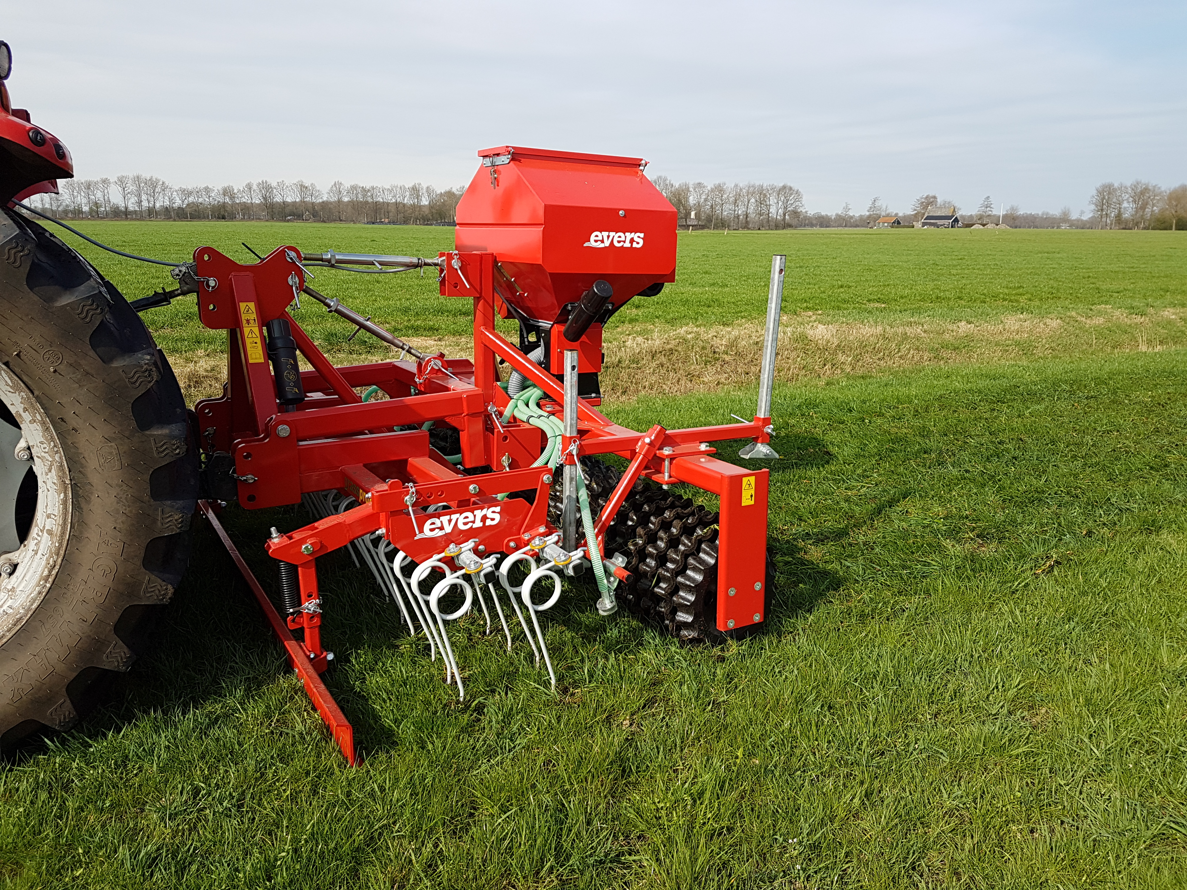 Evers Grass Profi getragen mit Pictorwalze